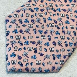 Brand New Custom Made Tropical & Floral Tie By ANYTHING BUT MONDAY